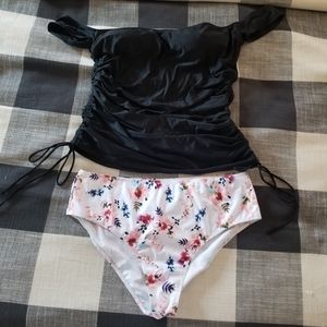 Off the Shoulder Tankini